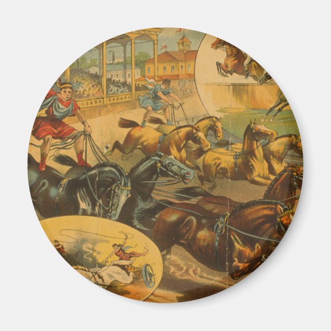 Imán PRINCIPAL Carrera de Caballos (Frente)