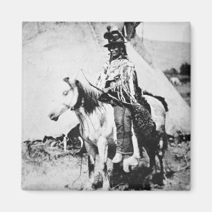 Imán "Principales espejos, c.1875 (foto de b/w)