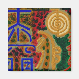 Imán Principales símbolos de curación de Reiki