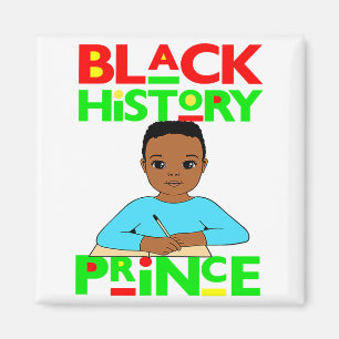 Imán Príncipe de la Historia Negra Niño Melanina Hijo B