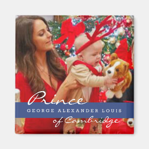 Imán Príncipe George Christmas de Kate Middleton