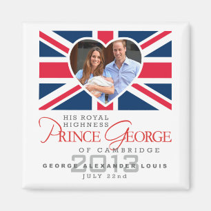 Imán Príncipe George - Guillermo y Kate