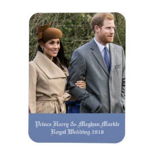 Imán Príncipe Harry y Meghan Markle Boda Real 2018