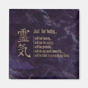 Imán Principios de Reiki - preceptos de Reiki
