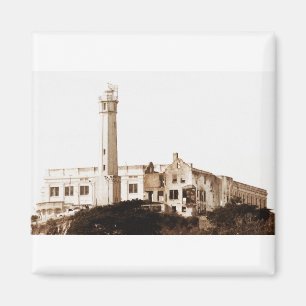 Imán Prisión de Alcatraz (tonos sepia)