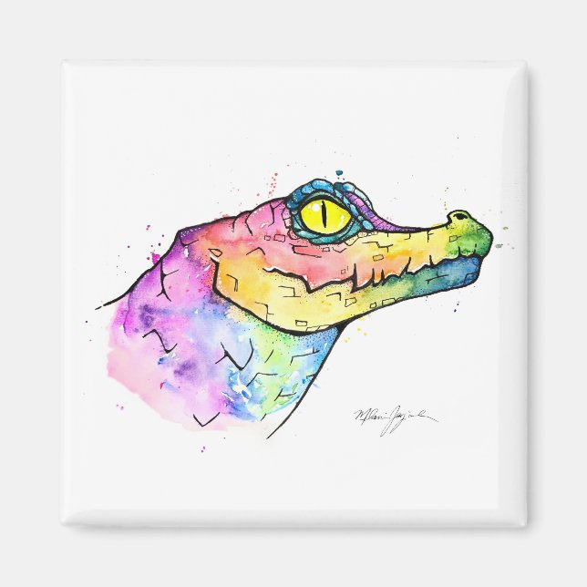 Imán Prisma Gator (Frente)