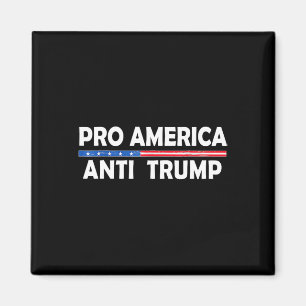 Imán Pro América Anti Trump Americano Resiste a Trump y