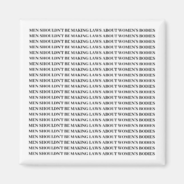 Imán Pro Choice - Magnet feminista (Frente)