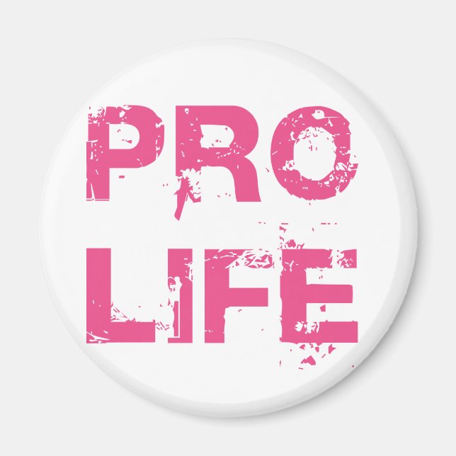 Imán Pro Life (Frente)