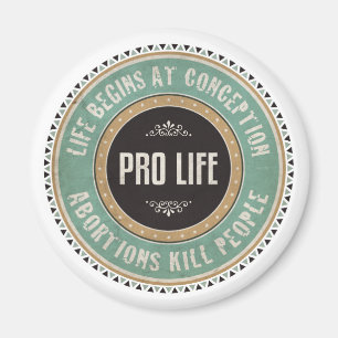Imán Pro Life