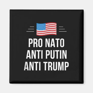 Imán Pro OTAN - Anti Putin - Anti Trump - , pequeño