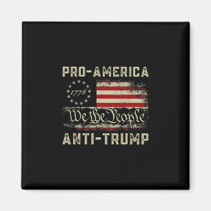 Imán Proamérica Anti-trump Nosotros El Pueblo Anti Trum