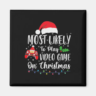 Imán Probablemente Juegue Videojuegos En Navidades Amo