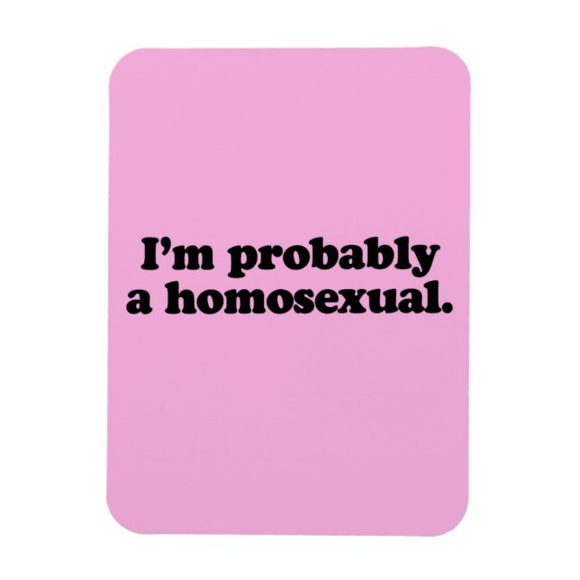 IMÁN PROBABLEMENTE SOY HOMOSEXUAL (Vertical)