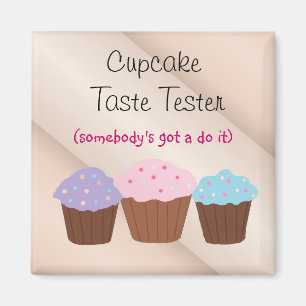 Imán Probador de Sabor de Cupcake
