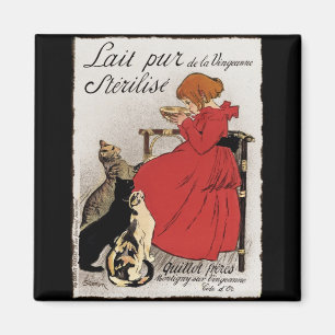 Imán Probando la leche para las gitanas