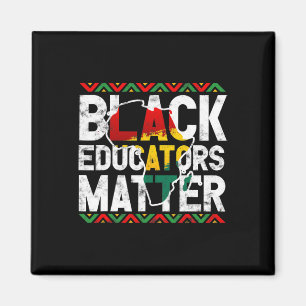 Imán Problema de educadores negros Diseño Mes de Histor