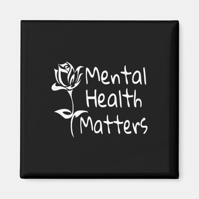 Imán Problemas de salud Conciencia mental 12 Recuperaci (Frente)