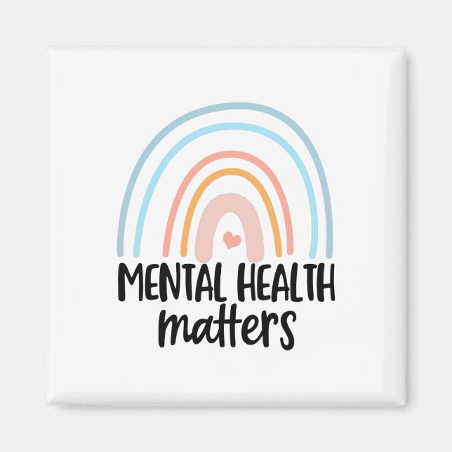 Imán Problemas de salud mental (Frente)