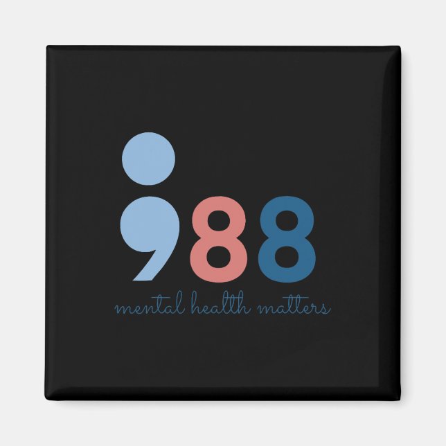 Imán Problemas de salud mental (Frente)