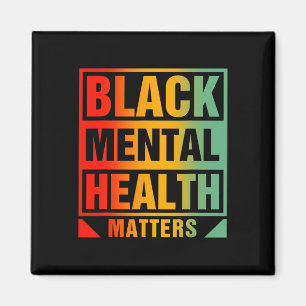 Imán Problemas de salud mental en negro Consejero del c