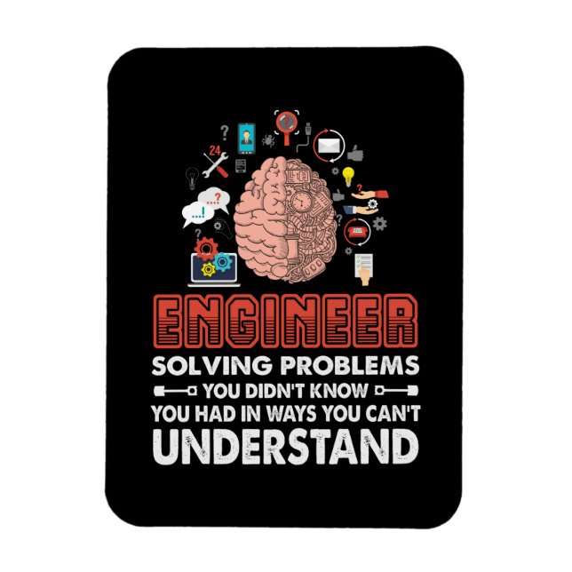 Imán Problemas de solución de ingeniero (Vertical)