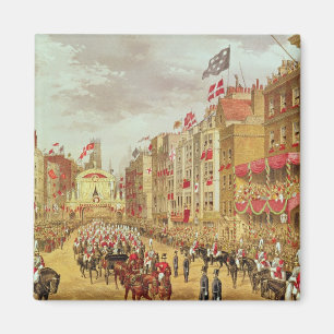 Imán Procesión de la boda de Edward, Príncipe de Gale
