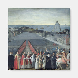 Imán Procesión de la fraternidad del Saint-Michel