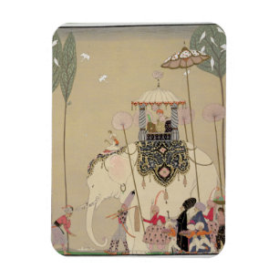 Imán Procesión imperial (litho del color)