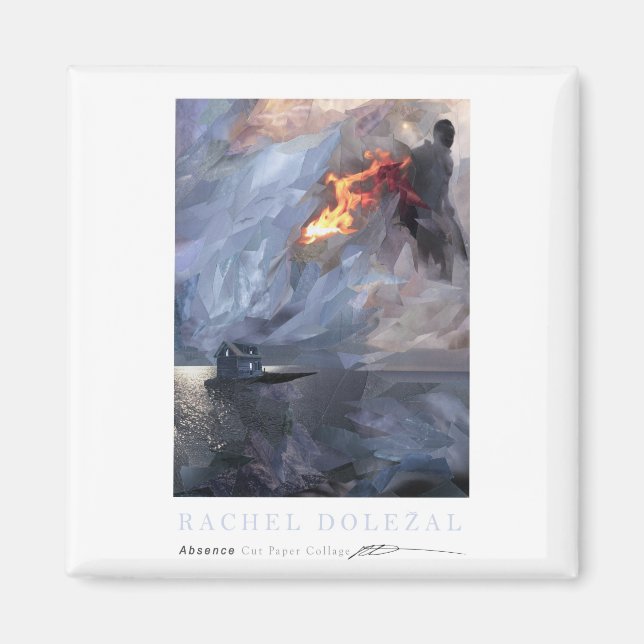 Imán Productos de arte Dolezal: ausencia (Frente)