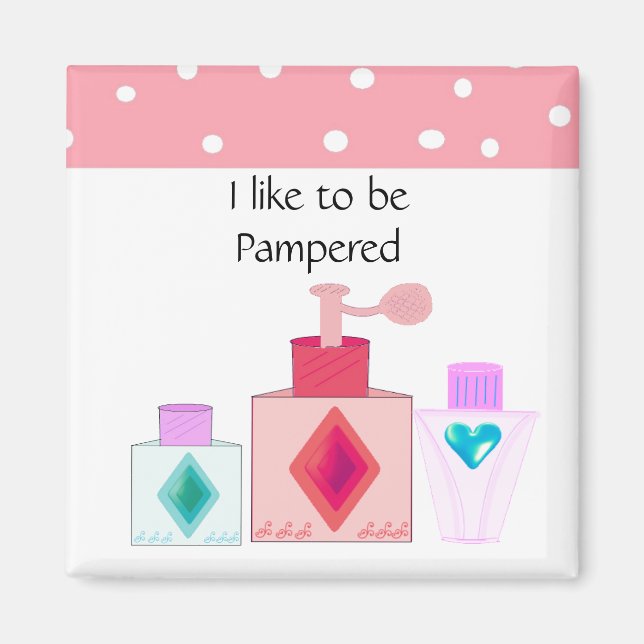 Imán Productos de belleza (Frente)