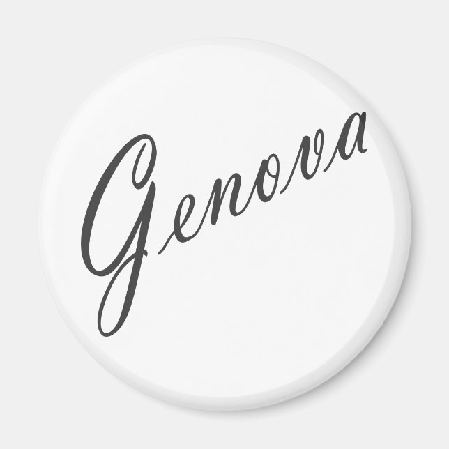 Imán ¡Productos Genova! (Frente)