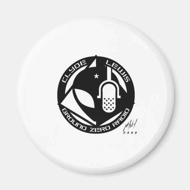 Imán ¡Productos oficiales de Ground Zero! (Frente)