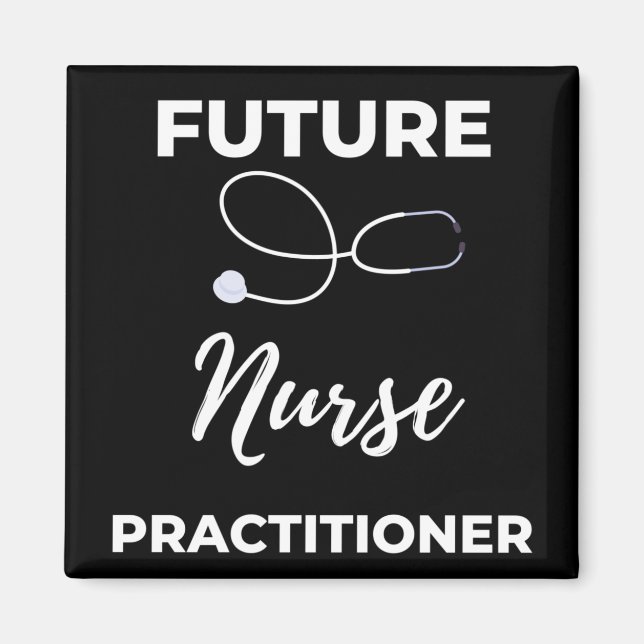 Imán Profesional de enfermeras futuras (Frente)