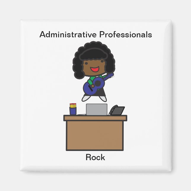 Imán Profesionales administrativos sacuden a los afroam (Frente)