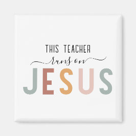 Imán Profesiones de fe de Jesús personalizadas