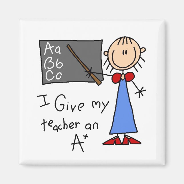 Imán Profesor A Plus (Frente)