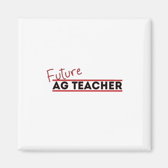 Imán Profesor Ag Futuro (Frente)