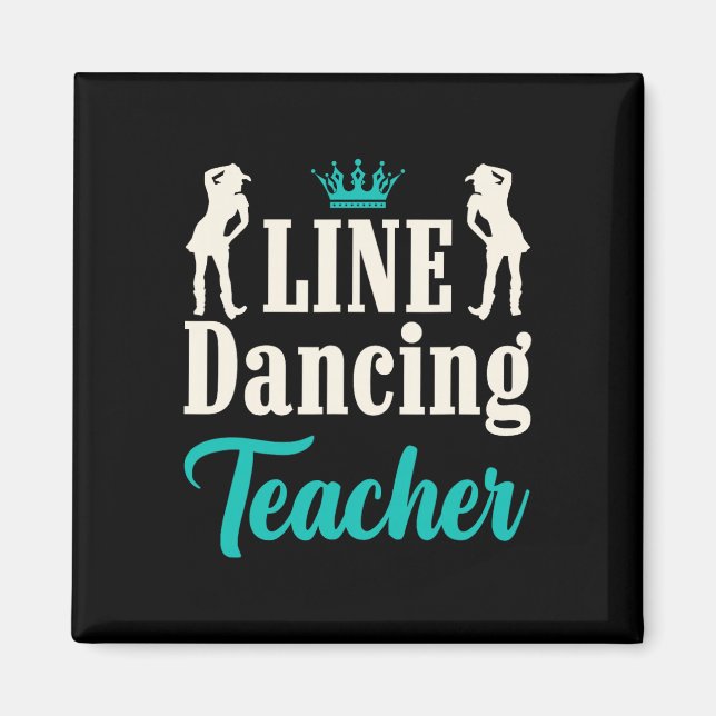 Imán Profesor de baile en línea (Frente)