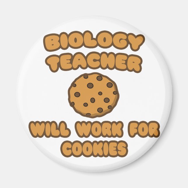Imán Profesor de Biología... Trabajará para cookies (Frente)