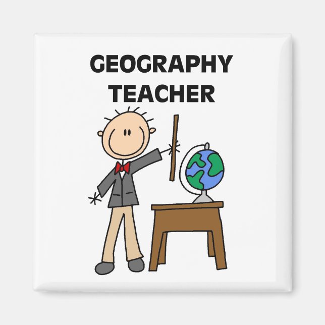 Imán Profesor de Geografía (Frente)