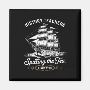 Imán Profesor de Historia Divertido diciendo que se ha