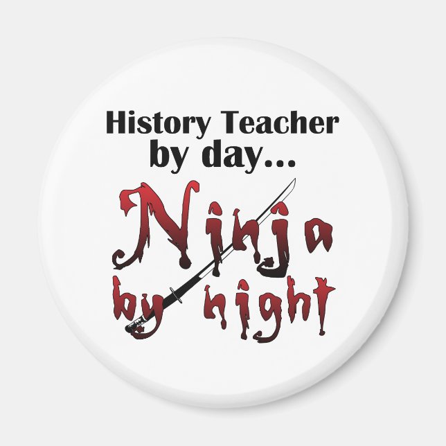 Imán Profesor de Historia Ninja (Frente)