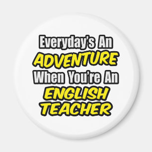 Imán Profesor de inglés: Una aventura todos los días
