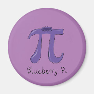 Imán Profesor de matemáticas con símbolo de pi de Blueb