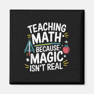 Imán Profesor de matemáticas divertido amante del álgeb