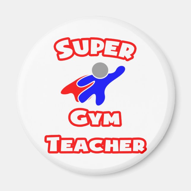 Imán Profesor de Super Gym (Frente)