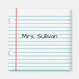 Imán Profesor personalizado