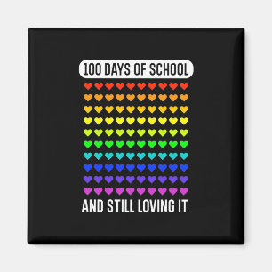 Imán Profesora 100 Días De Escuela