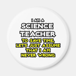 Imán Profesora de Ciencia... Supongamos Que Nunca Estoy